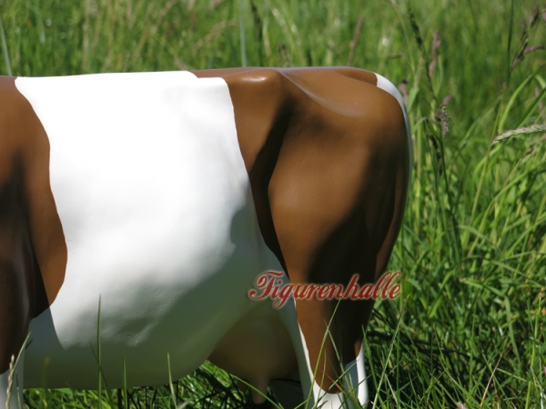 Deco brown colorful cow