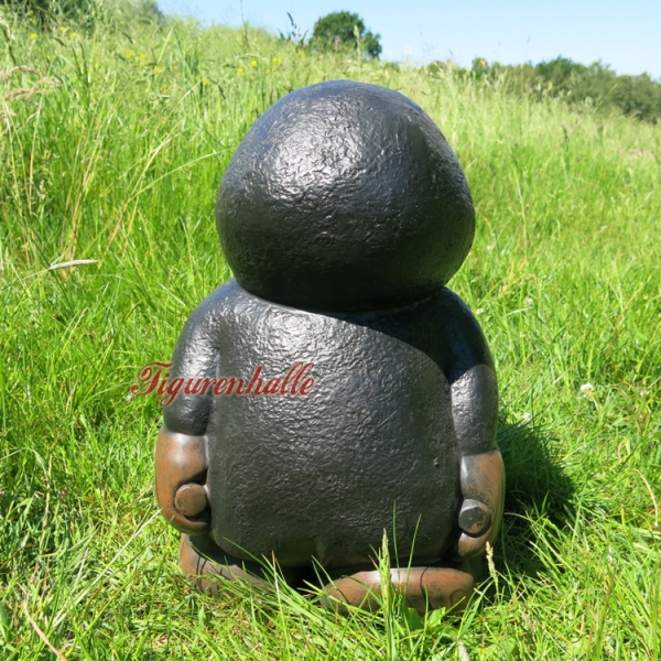 Funny garden stand up figure as garden or gardener