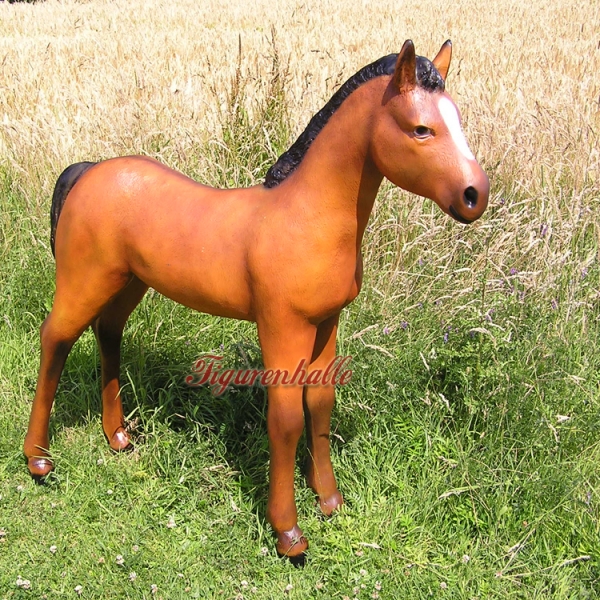 Fohlen Figur lebensgroß