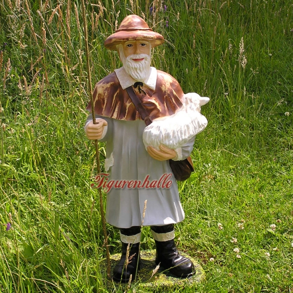 Shepherd garden figure