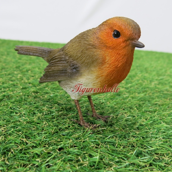 Rotkehlchen Singvogel Statue