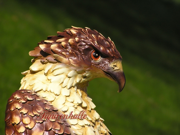 Adler auf Handschuhe Figur