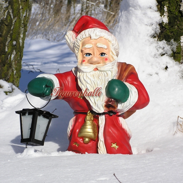 Weihnachtsmann Statue