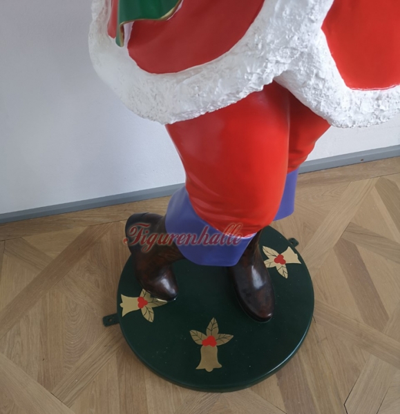 Tafel & Werbefigur GFK Plastik Weihnachtsmann