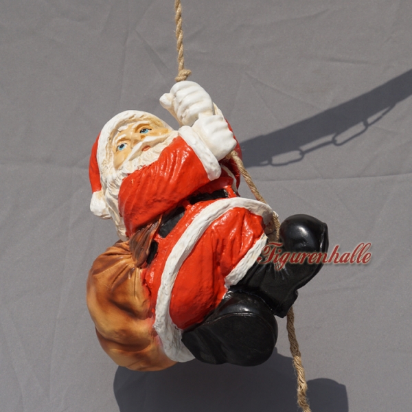 Klettender Santa Claus Deko