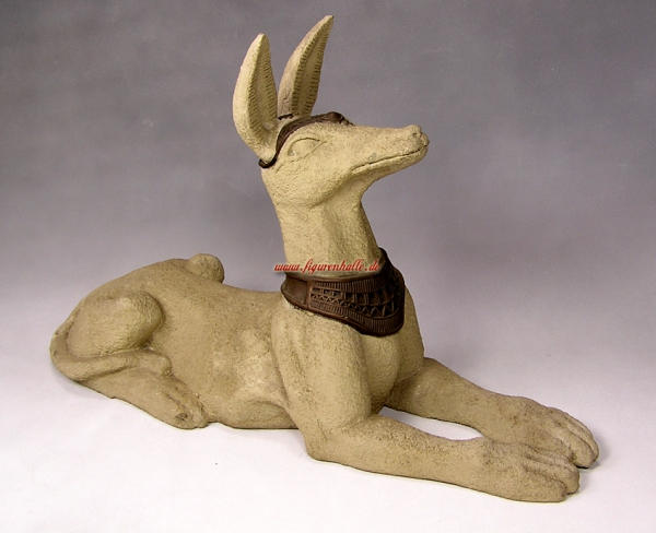 Jackal in stone look