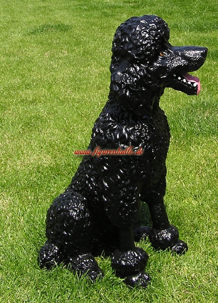 King poodle decorative figure