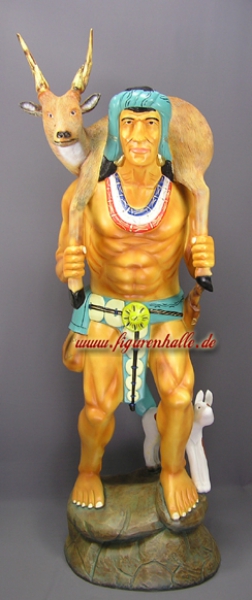 Indianer Lebensgroß Figur