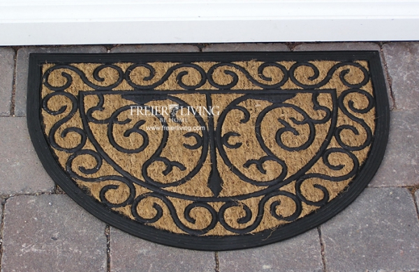 Doormat semicircular