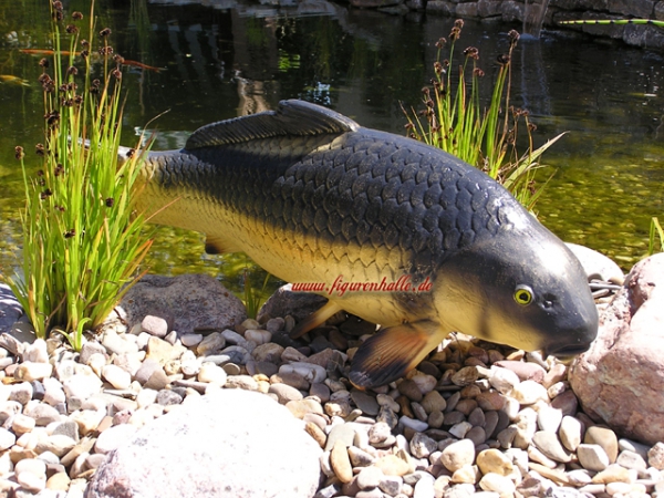 Mirror carp figure decoration