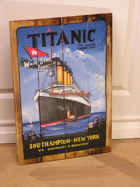 Titanic wall sign