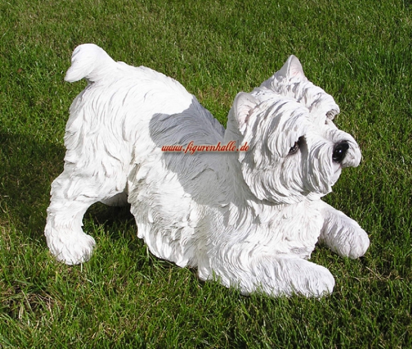 West Highland Terrier figure