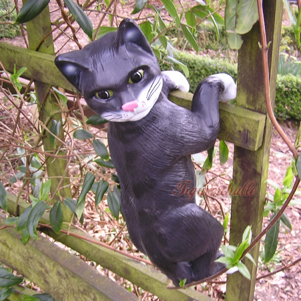 Hängende Katze Dekofigur