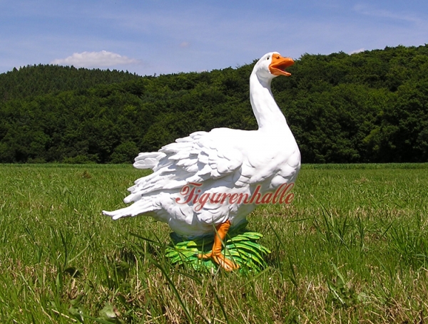 Gänse Bauernhof Tiere