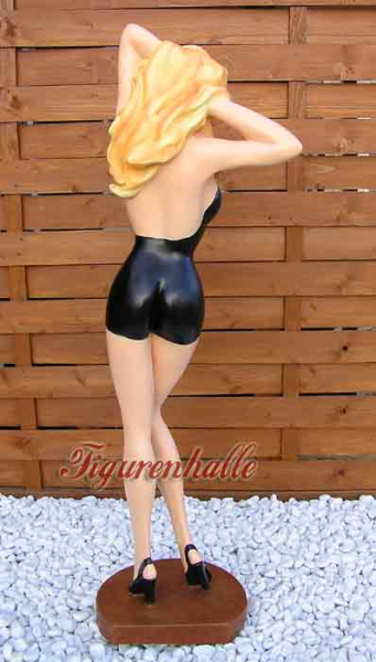 Woman calendar decoration figure