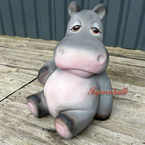 Nilpferd Aufstellfigur