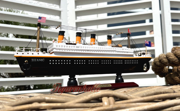 Sunk in 1912 Titanic  Display model