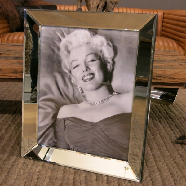 Wandbild schwarz weiß Monroe