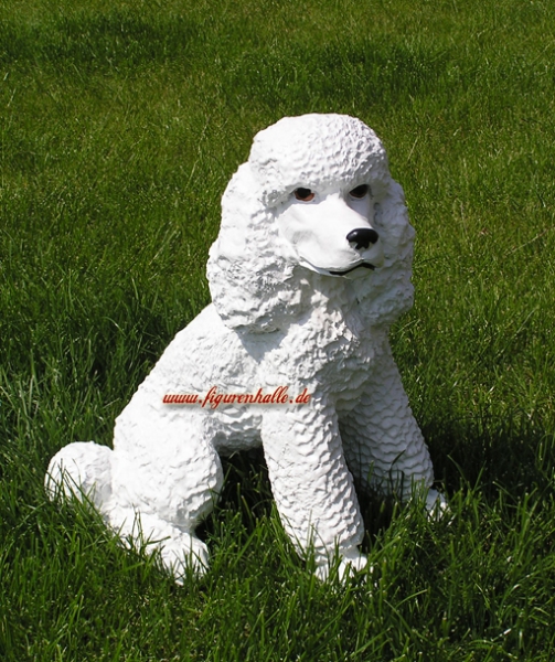 White poodle figure