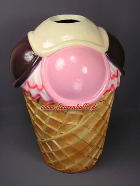 Eis Abfallbehälter