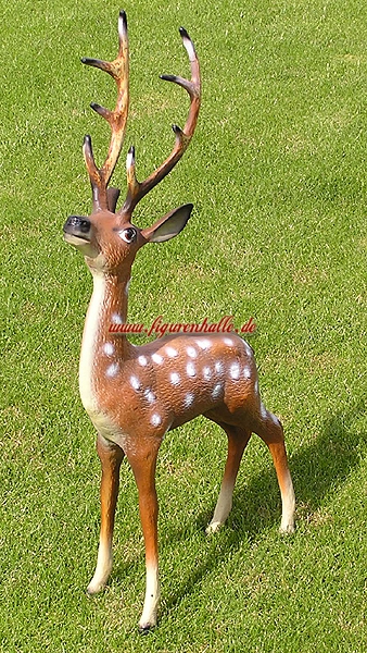Hirsch Gartenfigur