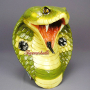 Cobra Schlangenkopf Kopf